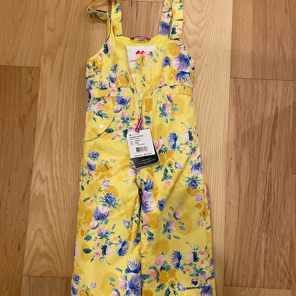 Grow with me bib obermeyer snowpants!